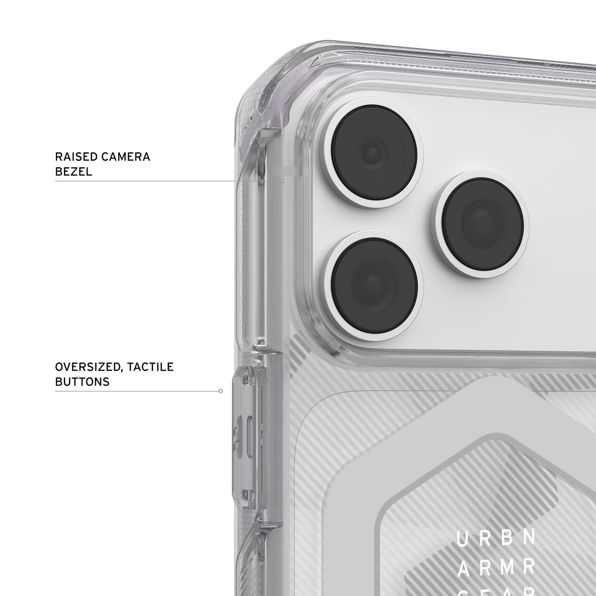 Uag Iphone 18/17 Pro Plyo Case - Ice(840283923814)