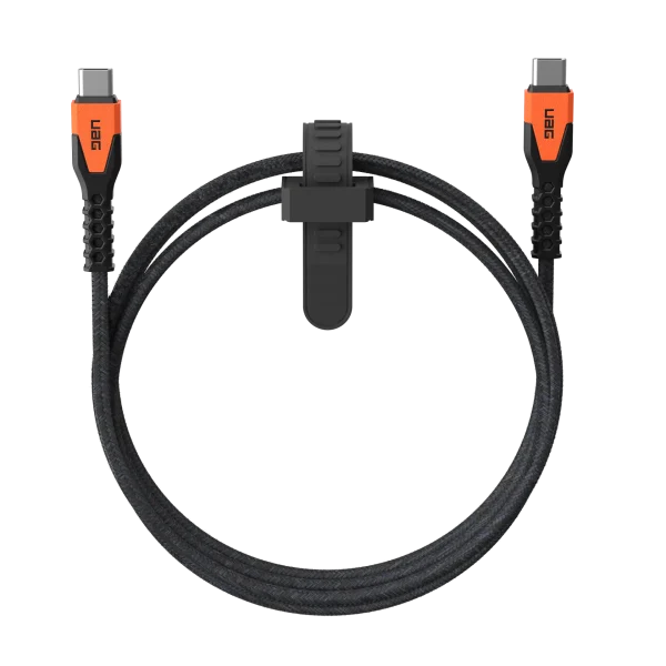 Uag Usbc-Usbc 1.5M Rugged Kevlar Cable (Black/Grey)
