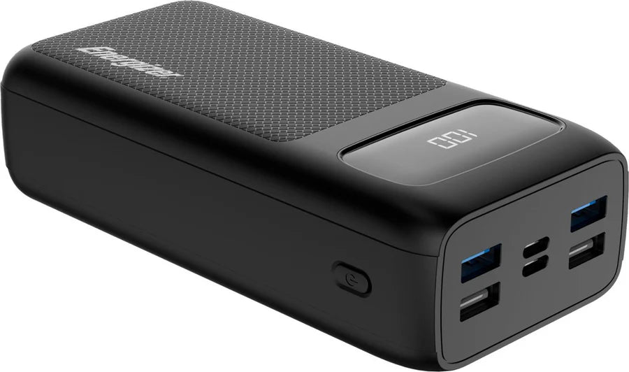 Energizer 30,000mAh Power Bank- Black