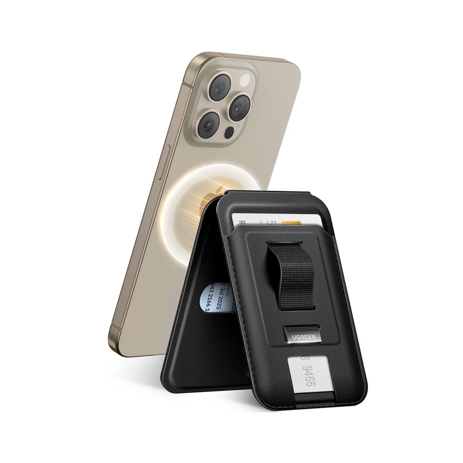 Baseus MagPro 3 Magnetic Wallet Stand - Cosmic Black