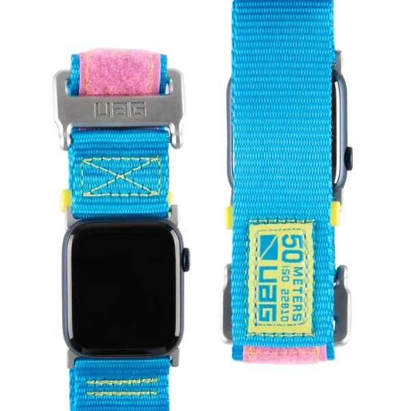 UAG Apple Watch 45/44/42mm/Ultra Active Strap Le-Blue/Pink