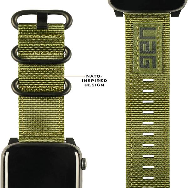 Uag Apple Watch 45Mm/44Mm/42Mm/Ultra Nato Strap-Olive Drab