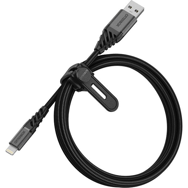 OtterBox Premium USB-A Lightning Cable 2 Meter Black