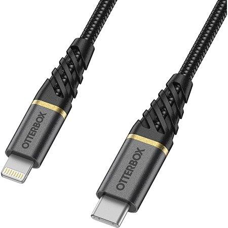 OtterBox Premium USB-C Lightning Cable 1M (Black)