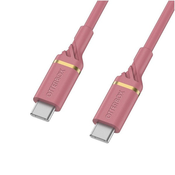 OtterBox USB-C to USB-C Standard Cable 1m (Matte Pink)