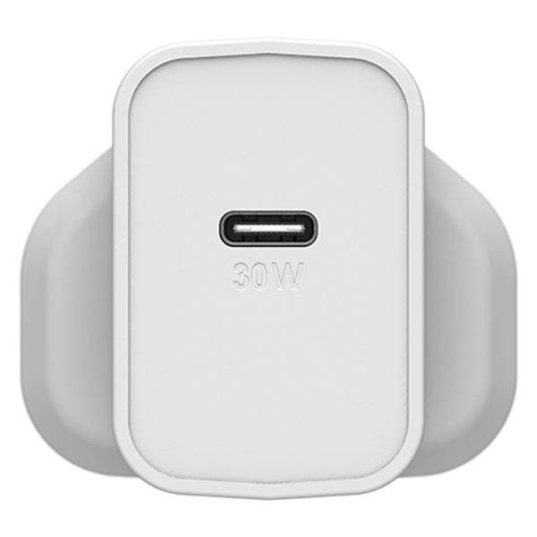 Otterbox UK Wall Charger 30W Gan USB-C Wall Charger/Adapter White