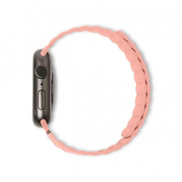 Decoded Silicone Traction Lite Strap Ultra Apple Watch 49/45/44/42mm Peach Pearl