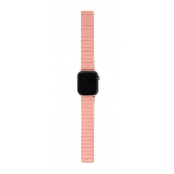 Decoded Silicone Traction Lite Strap Ultra Apple Watch 49/45/44/42mm Peach Pearl