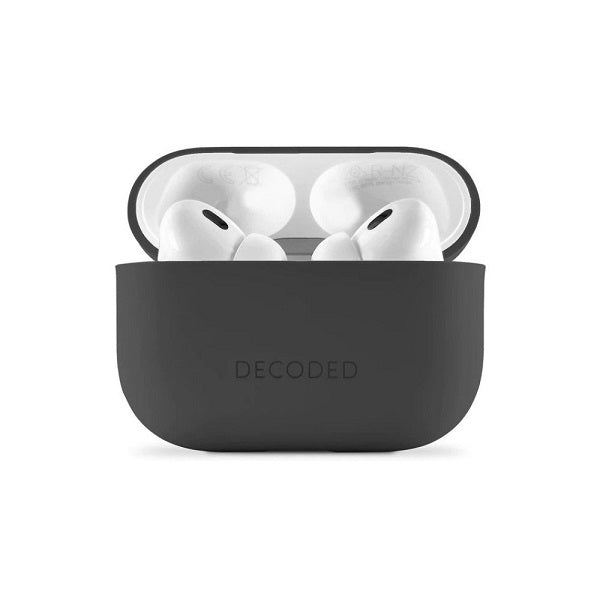 Decoded Silicone Case Airpods Pro 1 & 2 Charcoal