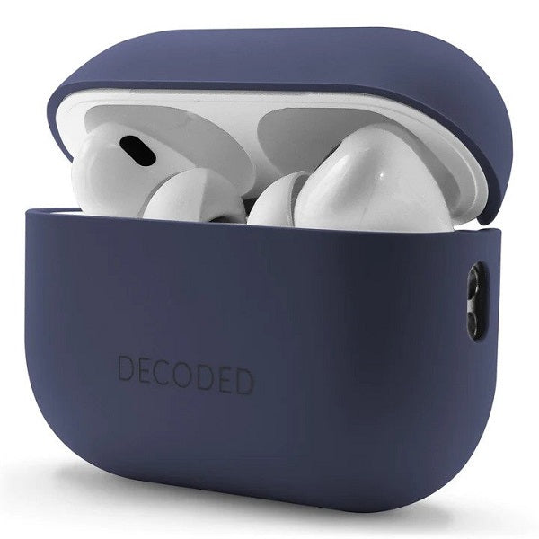 Decoded Silicone Case Airpods Pro 1 & 2 Navy Peony