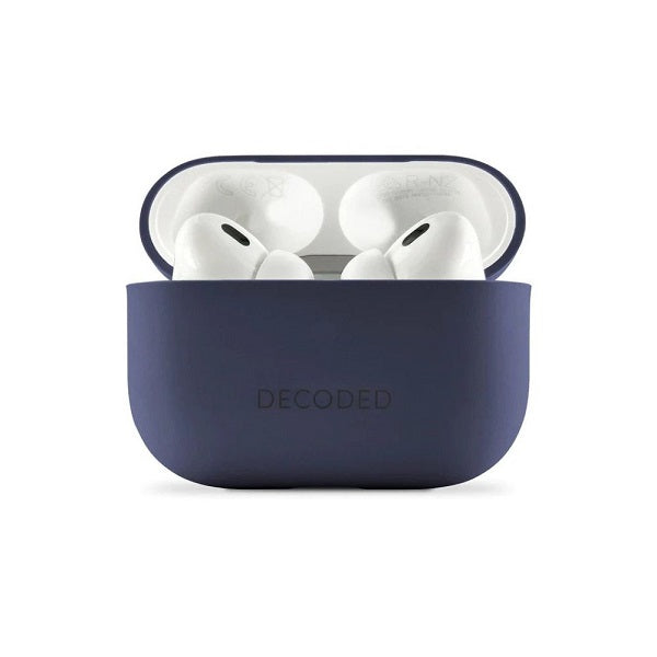 Decoded Silicone Case Airpods Pro 1 & 2 Navy Peony