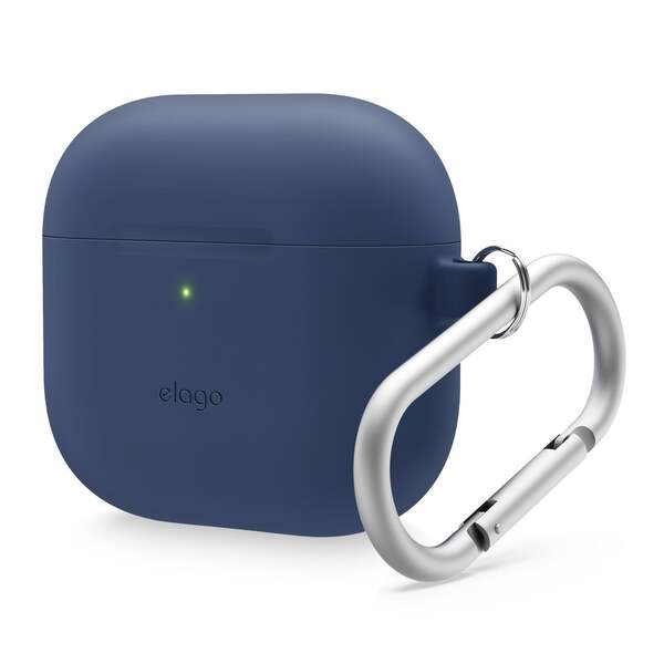 Elago Airpods 4 Silicone Hang Case- Jean Indigo