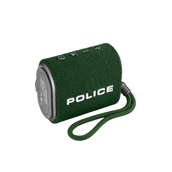 Police Mini Speaker-Green