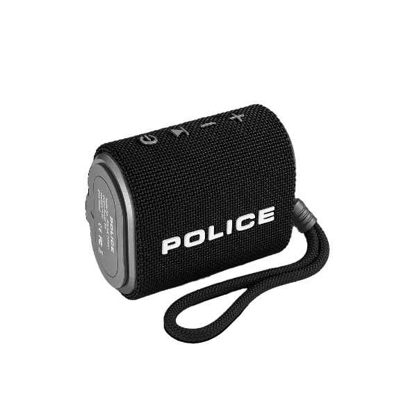 Police Mini Speaker-Black