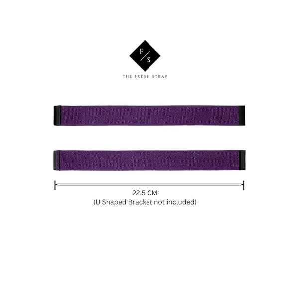 The Fresh Strap Odor Resistance Breathable Nylon For Whoop 4.0 And Whoop3.0-Purple