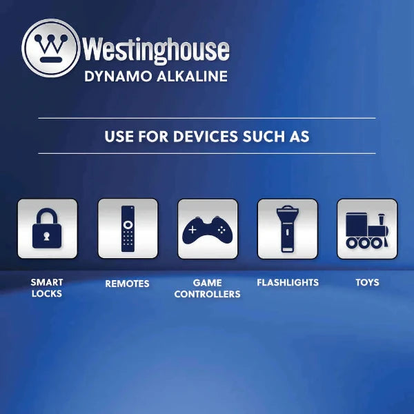 Westinghouse AAA Dynamo Alkaline 24 Pack Box