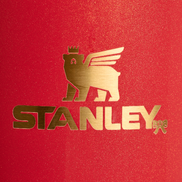 Stanley Quencher H2.0 Flowstate Tumbler(40 Oz)-Special Edition-Scarlet Tinsel