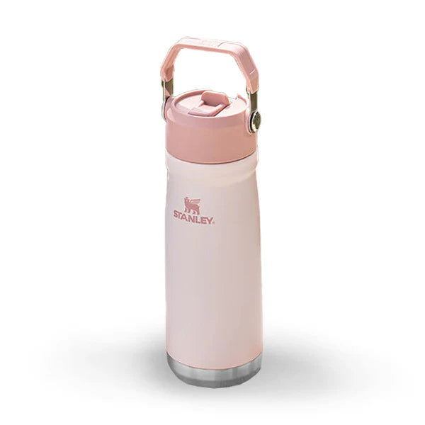 STANLEY ICE FLOWFLIP STRAW WATER BOTTLE 22OZ 650 ML - ROSE QUARTZ (ASIAN VARIANT)