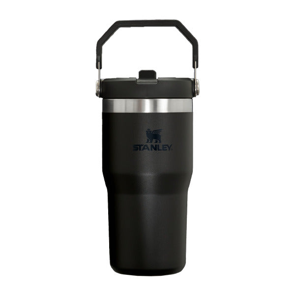 Stanley Ice Flow Flip Straw Tumbler Bottle 20 Oz 591 Ml - Black 2.0 (Asian Variant)