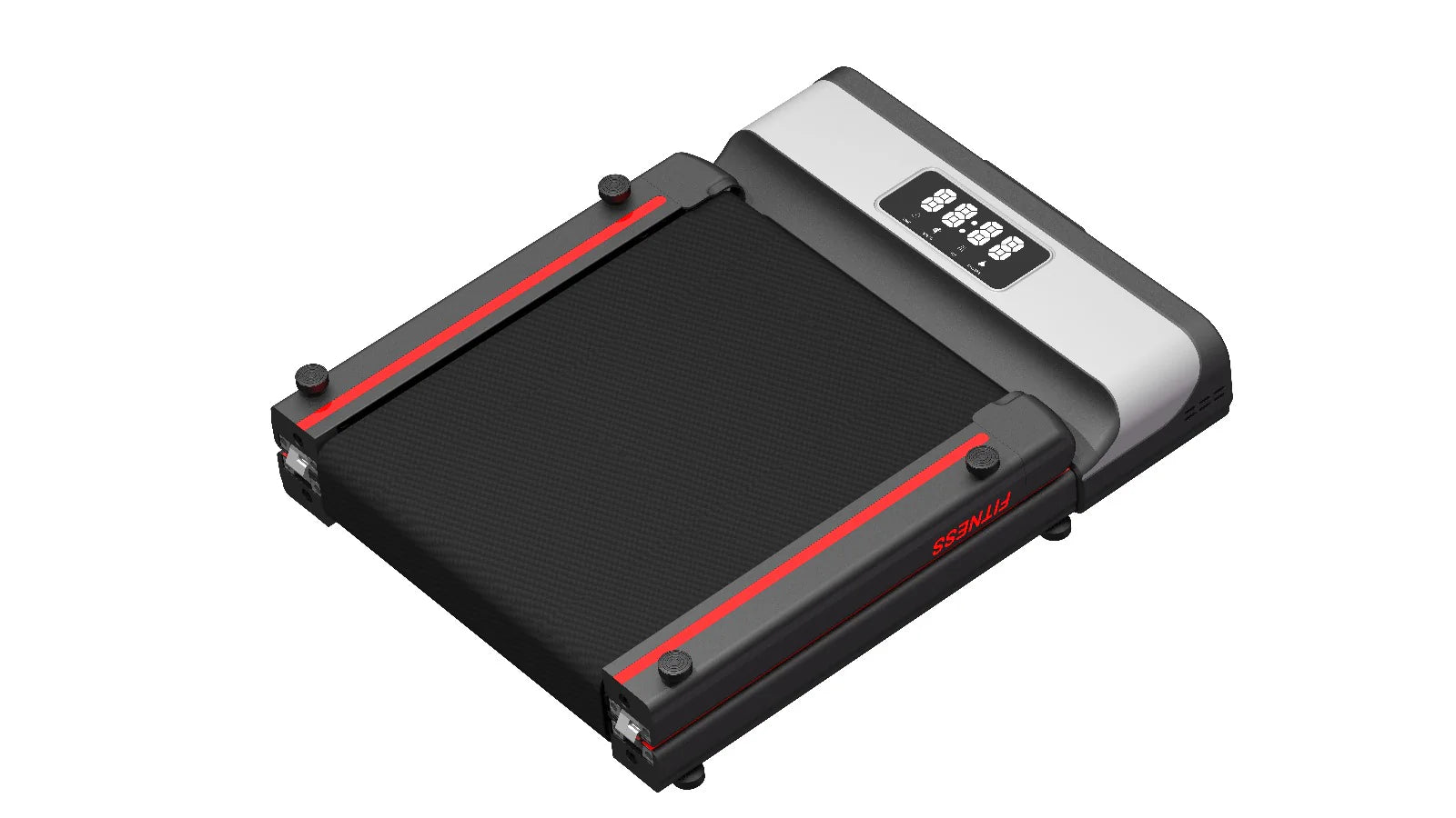 وسادة المشي الذكية قابلة للطي من الأسود الثور