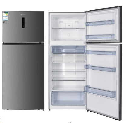 Elite Ref TM 571L/20.2Cft/Inverter Compressor/No Frost/Glass Shelf/Lock & Key/Silver