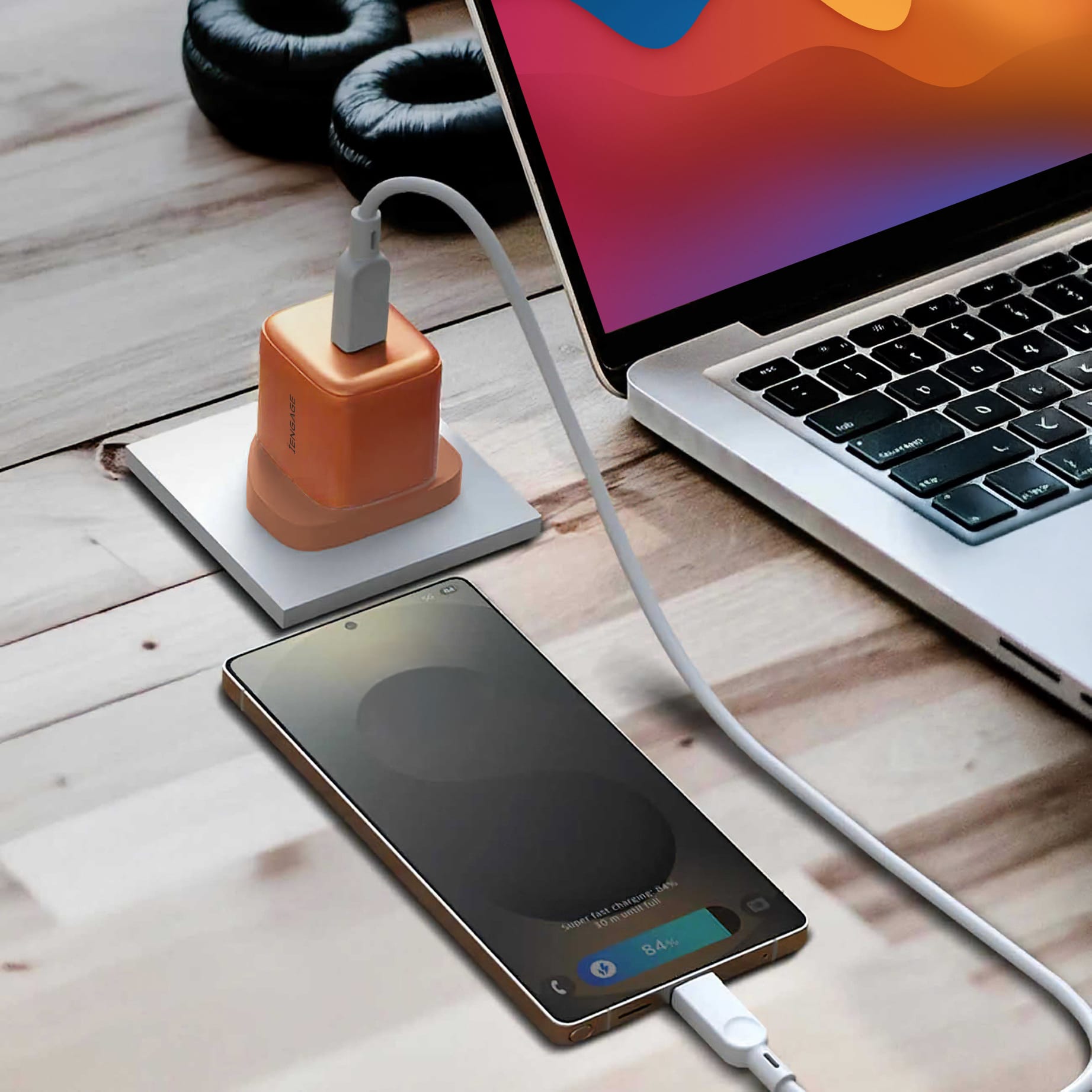 iEngage 45W PD GaN Power Adapter