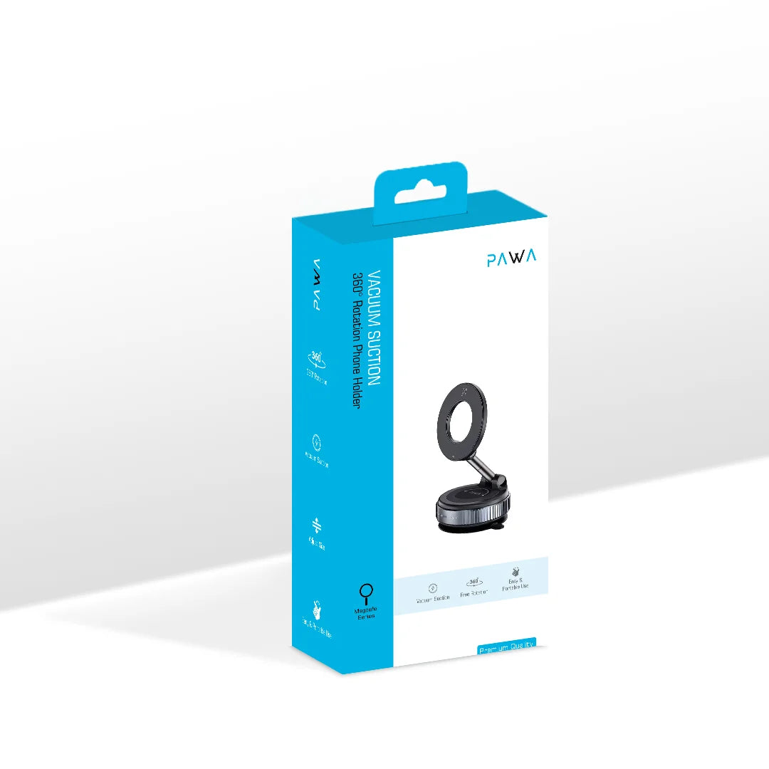 Pawa Vacuum Suction 360 rotation phone holder