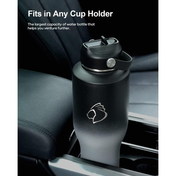 Buzio Trophy Series Water Bottle for Car 1.2L - Shadow