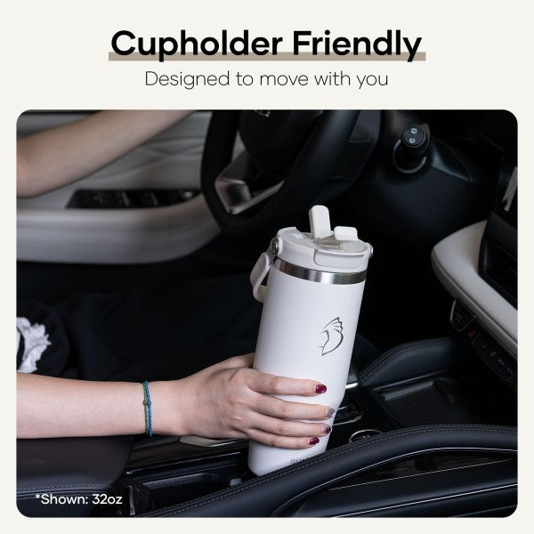 Buzio Swing Series Insulated Tumbler 1L - White