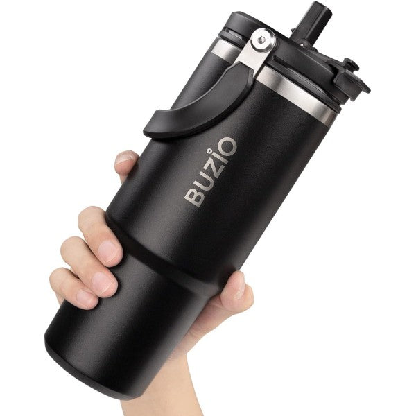 Buzio Swing Series Insulated Tumbler 1.2L - Black