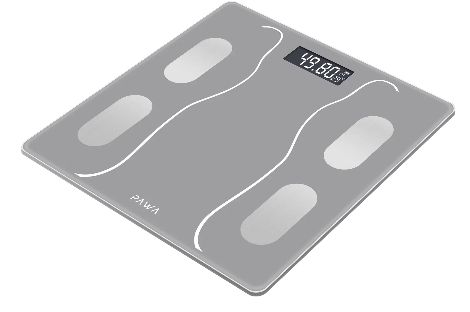 Pawa Smart Body Scale with Body Analysis APP - Grey