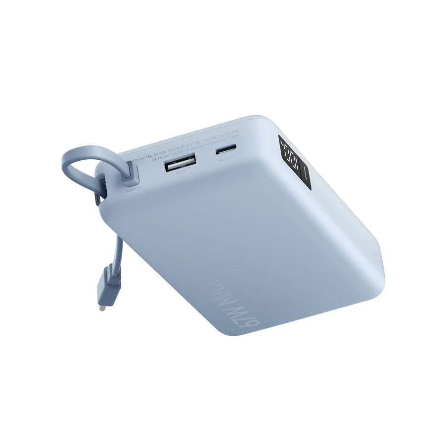 Xiaomi 67W Power Bank 20000 (Integrated Cable) Ice Blue