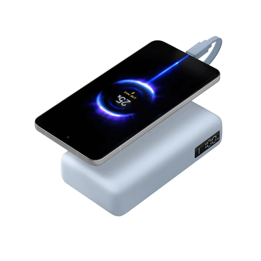 Xiaomi 67W Power Bank 20000 (Integrated Cable) Ice Blue