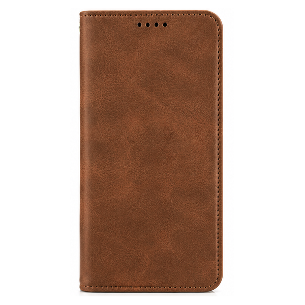 iEngage Vivo Y21 Book Case(Dark Brown)