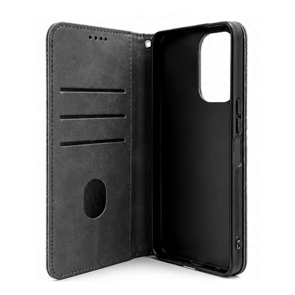 iEngage Vivo Y21 Book Case(Black)