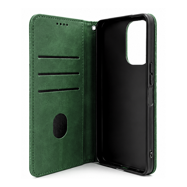 iEngage Vivo Y21 Book Case(Green)