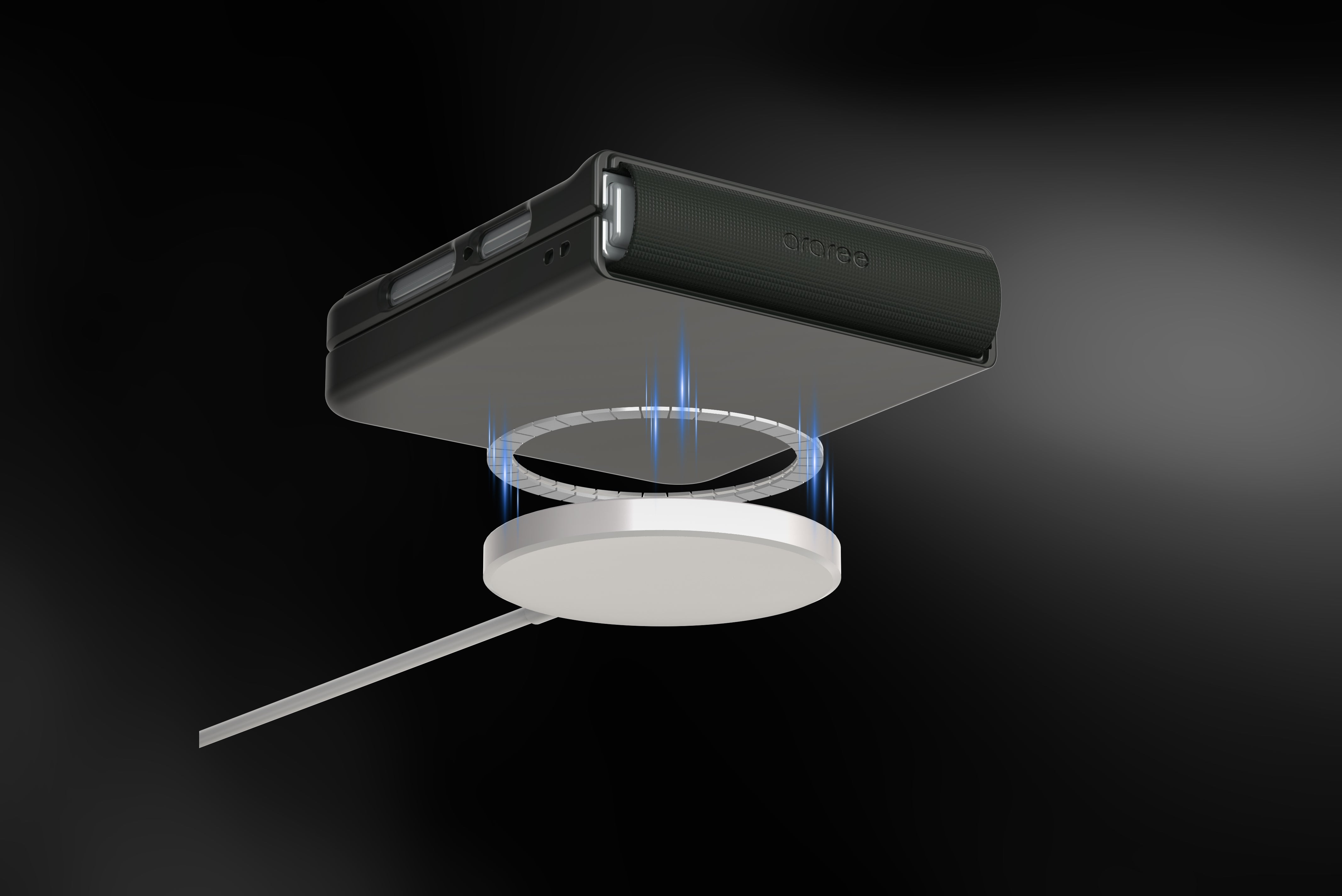 Araree Aero Flex Magsafe Case With Dual Layer Protection For Samsung Galaxy Z Flip 7 - Black