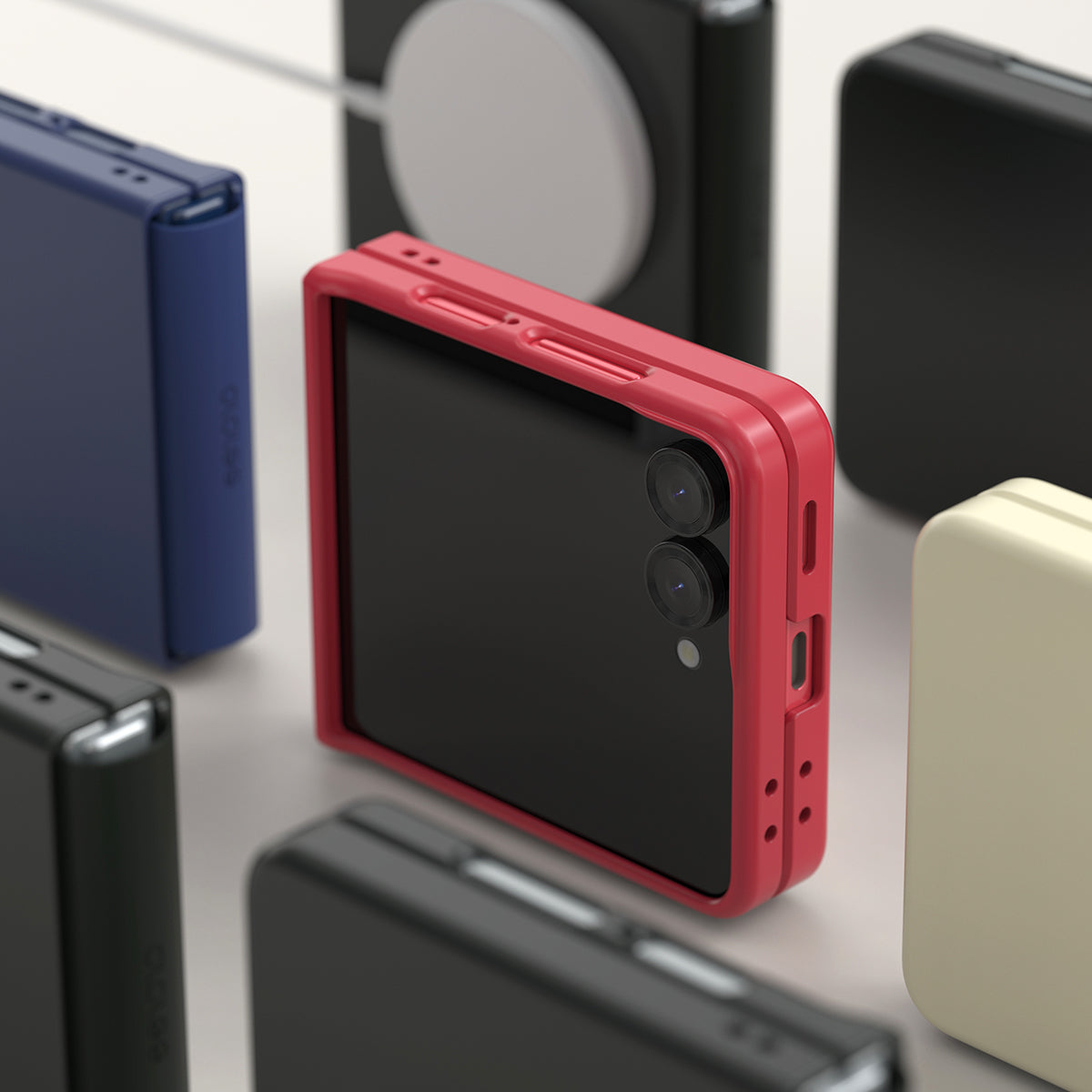 Araree Aero Flex Magsafe Case With Dual Layer Protection For Samsung Galaxy Z Flip 7 - Black