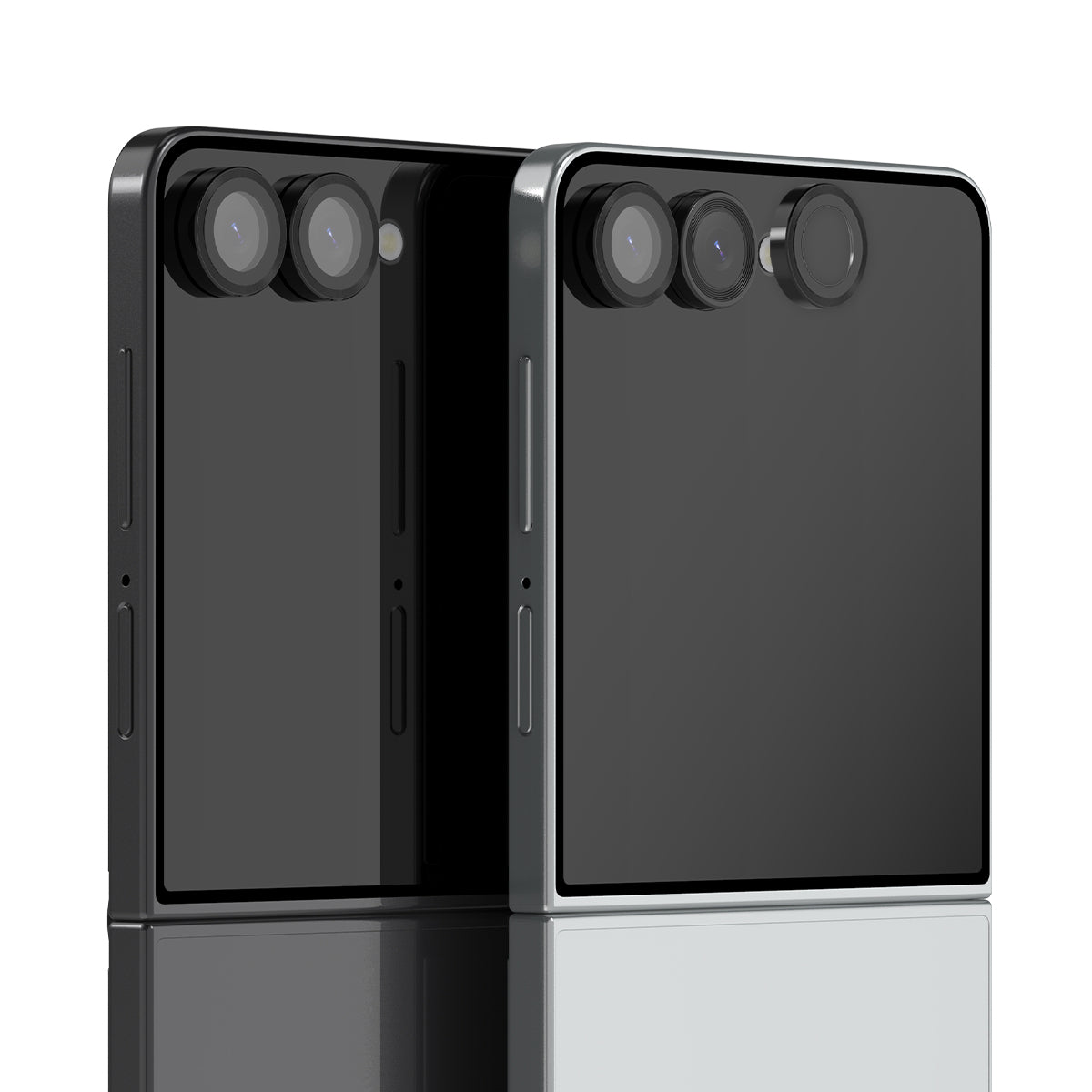 Araraee Camera Lense Ring Protection For Samsung Galaxy Z Flip 7 - Clear