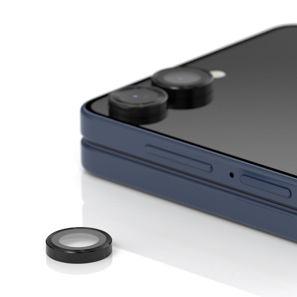 Araraee Camera Lense Ring Protection For Samsung Galaxy Z Flip 7 - Clear