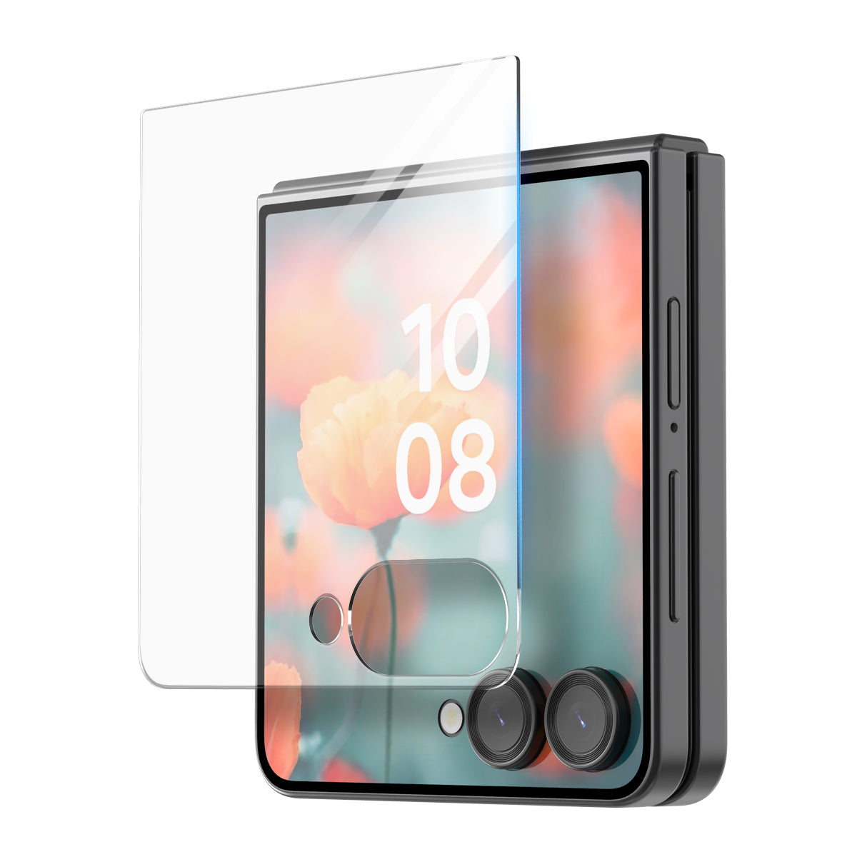 Araree Core Front Screen Tempered Glass For Samsung Galaxy Z Flip 7 - Clear (1 Pcs)