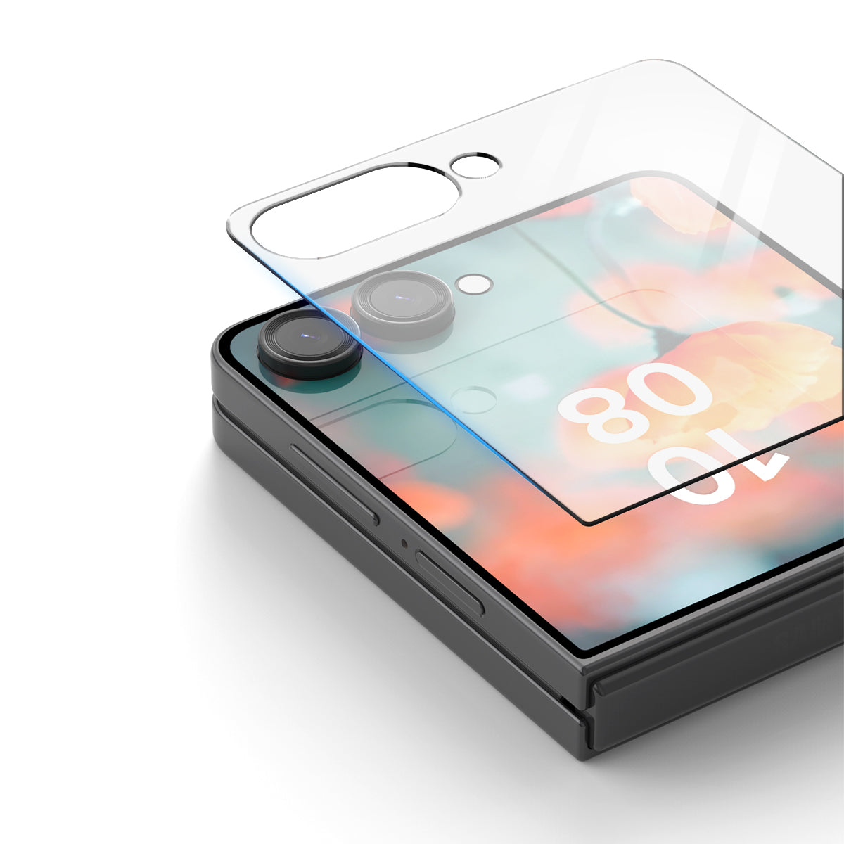 Araree Core Front Screen Tempered Glass For Samsung Galaxy Z Flip 7 - Clear (1 Pcs)