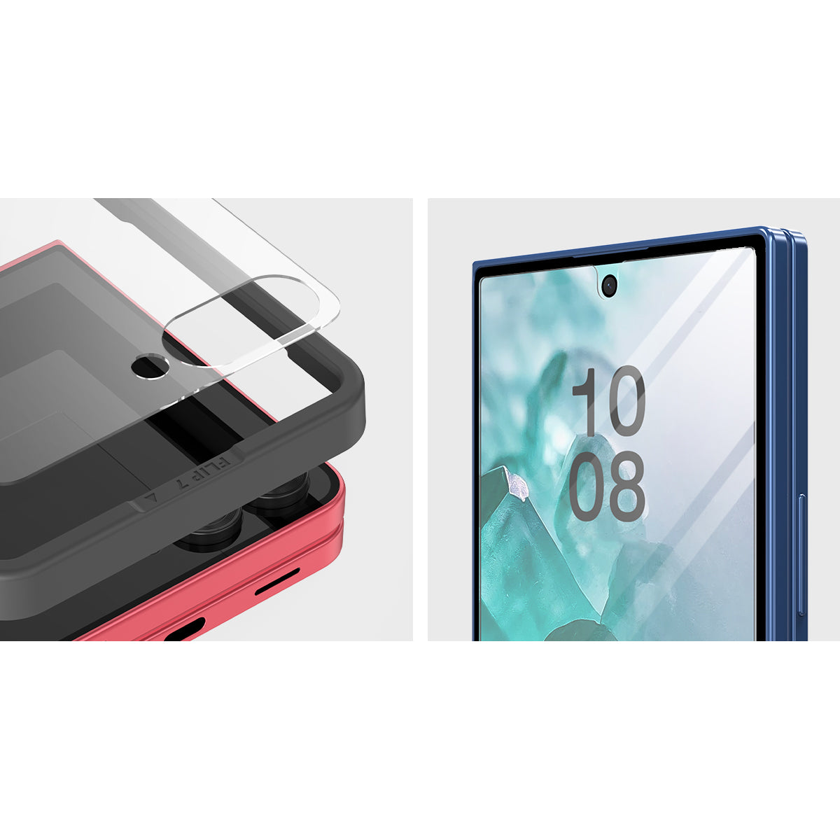 Araree Core Front Screen Tempered Glass For Samsung Galaxy Z Flip 7 - Clear (1 Pcs)