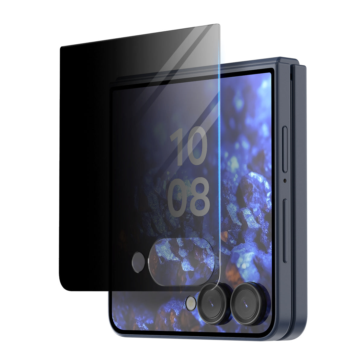 Araree Core Front Screen Tempered Glass For Samsung Galaxy Z Flip 7 - Privacy (1 Pcs)