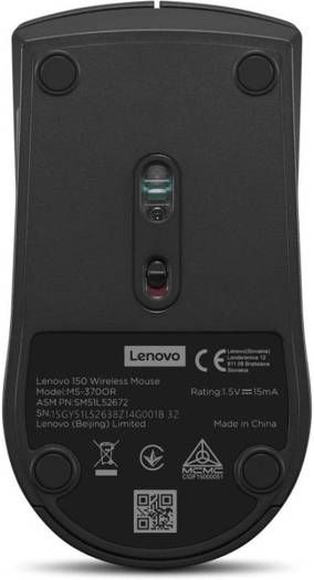 Lenovo Mouse Wireless 150 Compact - 2.40Ghz / Black 