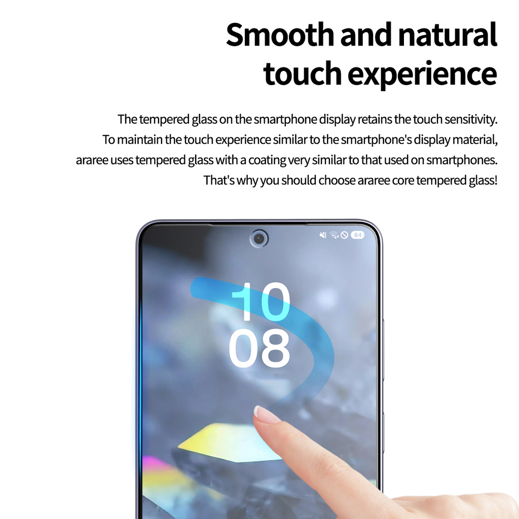 Araree Core Glass Screen Protector For Samsung Galaxy S26 Ultra -Clear