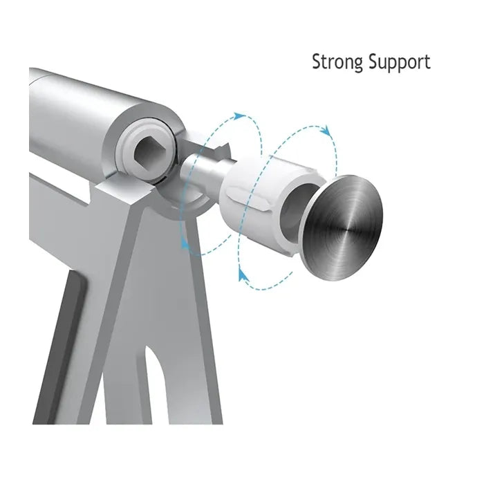 Adjustable Tablet Stand For Tablets & smartphones - Silver