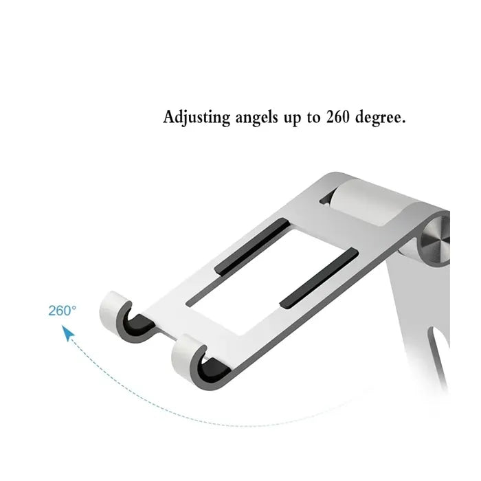 Adjustable Tablet Stand For Tablets & smartphones - Silver