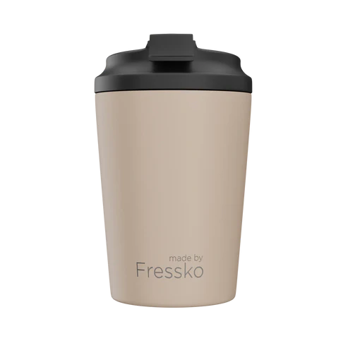 Fressko Camino 340ml / 12oz Cup - Stainless Steel - Oat
