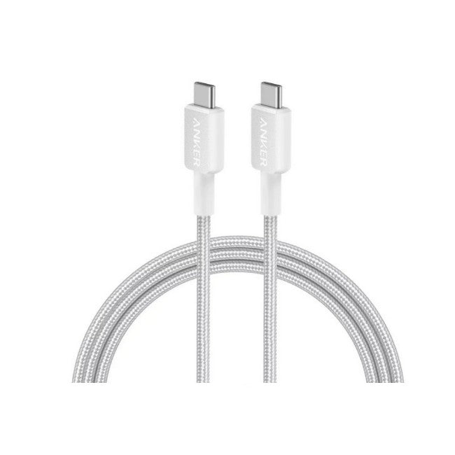 Anker 322 Usb-C Cable 6Ft 60W White